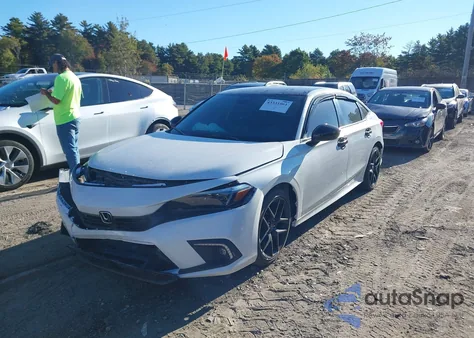 2023 Honda Civic Sport из США, поврежденный, VIN 2HGFE2F55PH501709